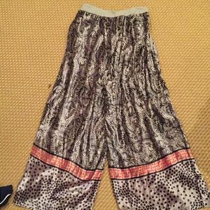 Wide leg velvet pants! Wow! Barely worn!